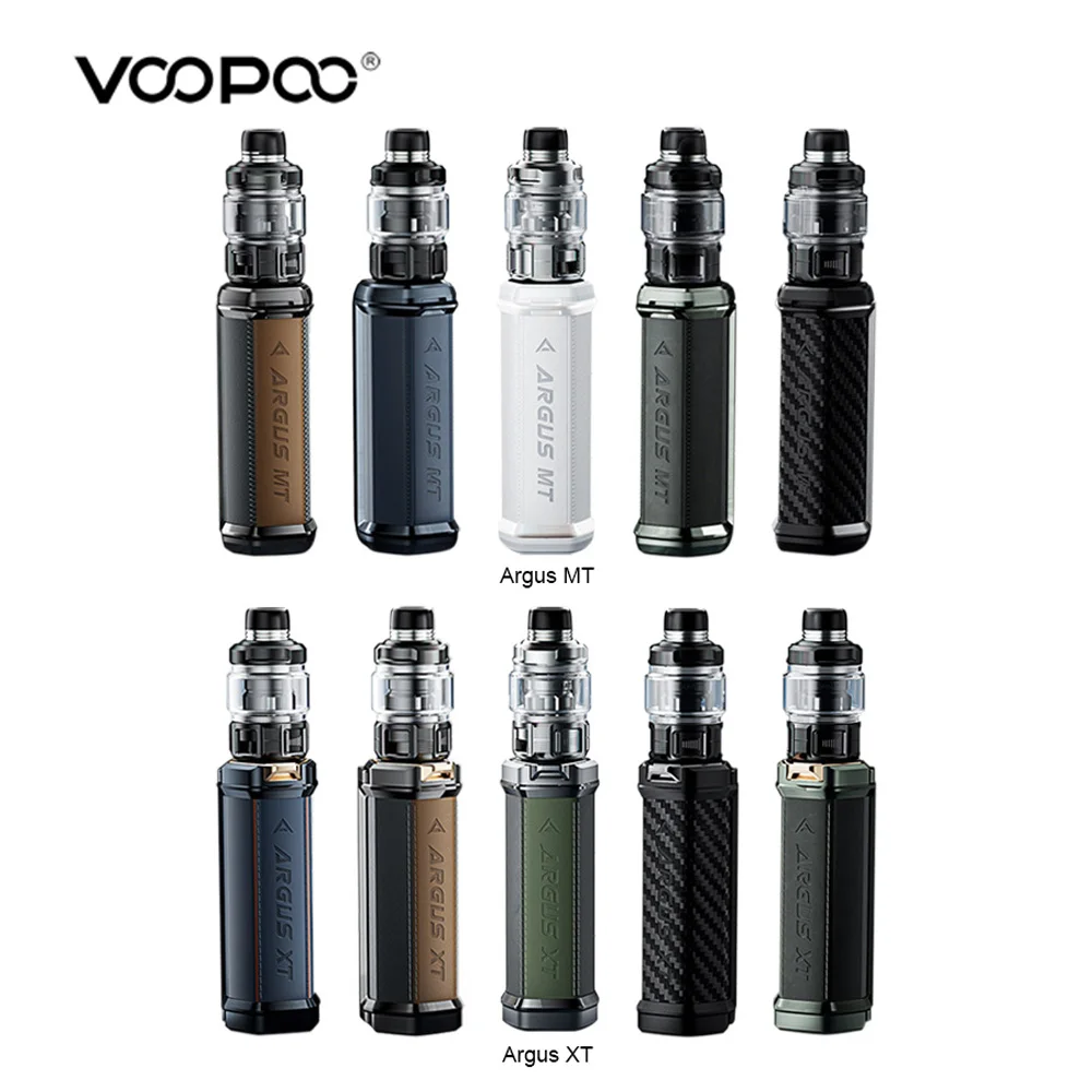 Original Voopoo Argus XT&MT Vape Kit 100W 6.5ml Fit  TPP-DM Coil Electronic Cigarette Vape Vaporizer