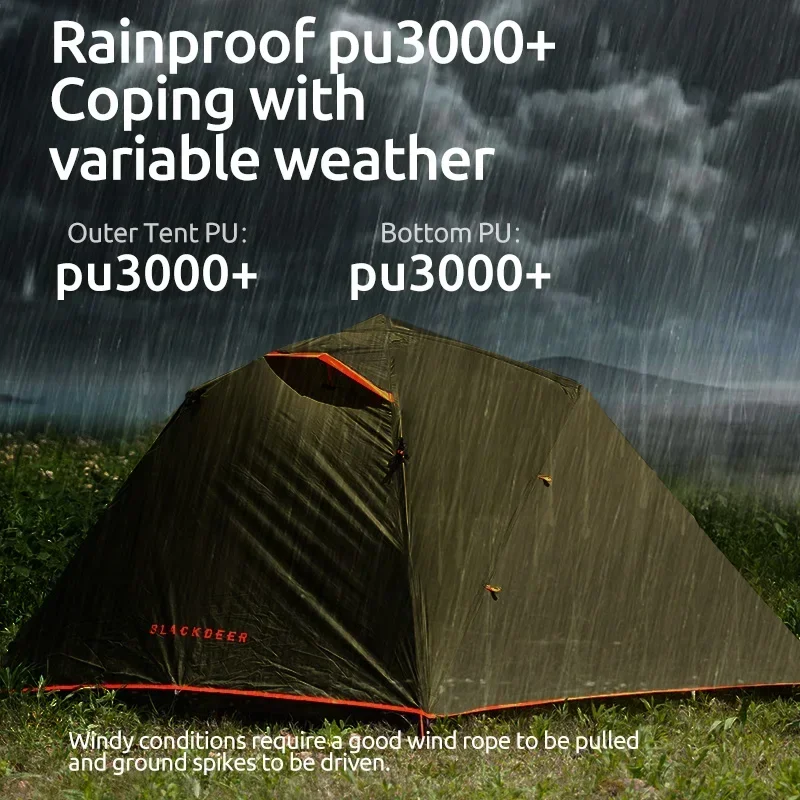 BLACKDEER Archeos Новая палатка для кемпинга 2V2 Легкая туристическая 2 человек с