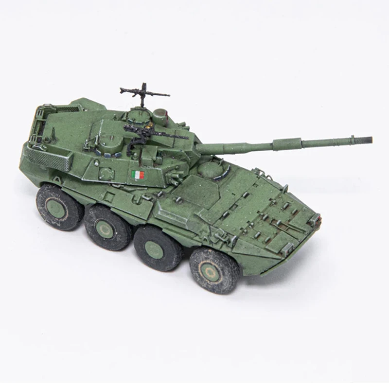 Фото Масштабная модель итальянского истребителя танков Centauro CA 1:144, имитация из смолы, статическая коллекционная модель, игрушка, подарок, сувенир, украшение №1
