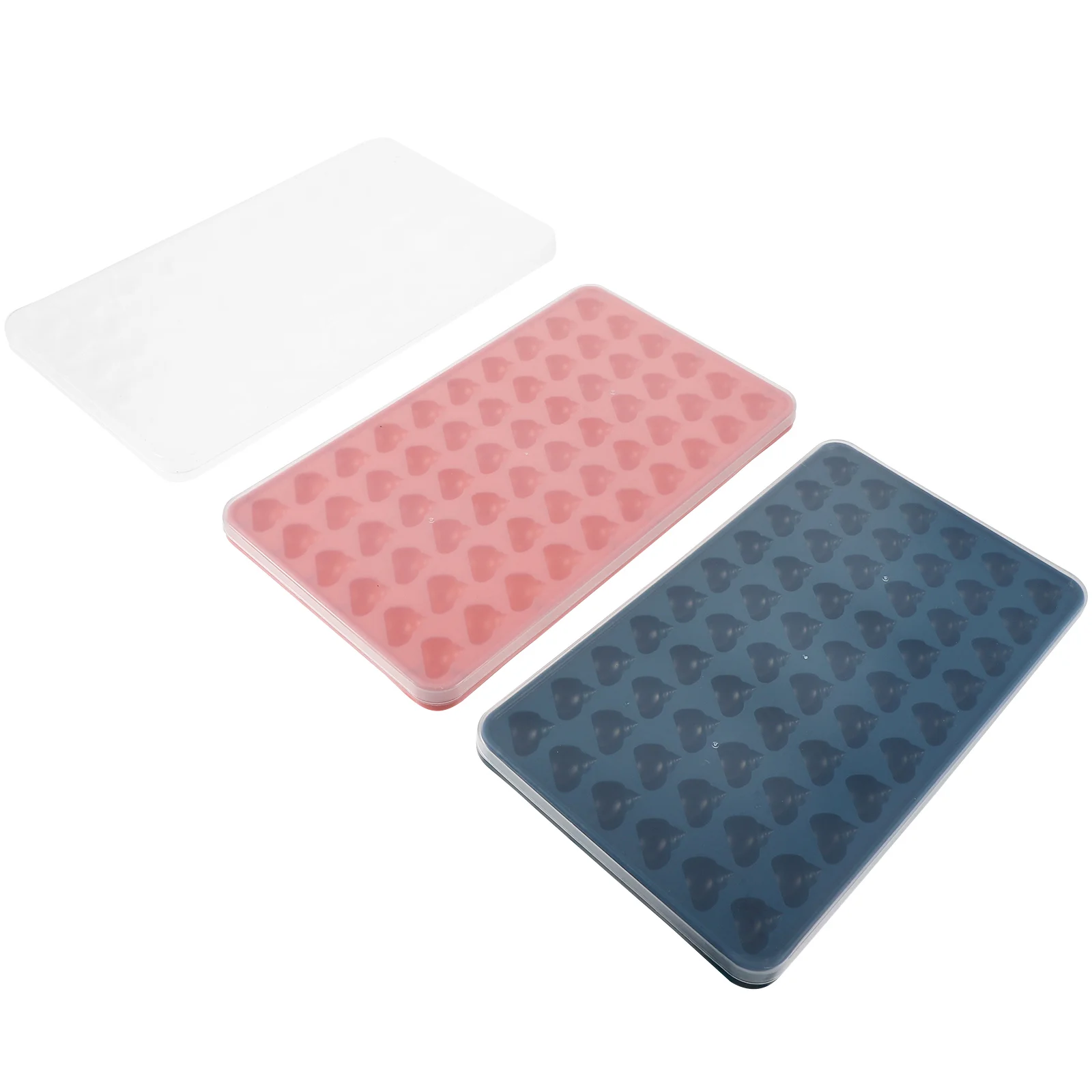 

3pcs Ice Cube Making Trays Conch Shaped 60-cavity Ice Tray Molds Ice Cube Molds