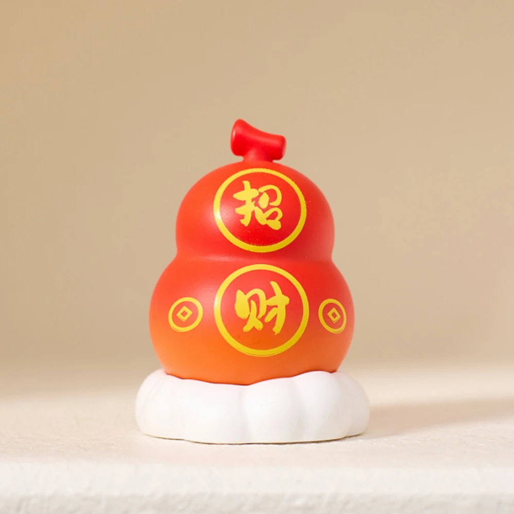 Фото Lucky Gourd Surprise слепая коробка Fulu маленький орнамент модная игровая кукла милый подарок ручной работы украшение для рабочего стола №4