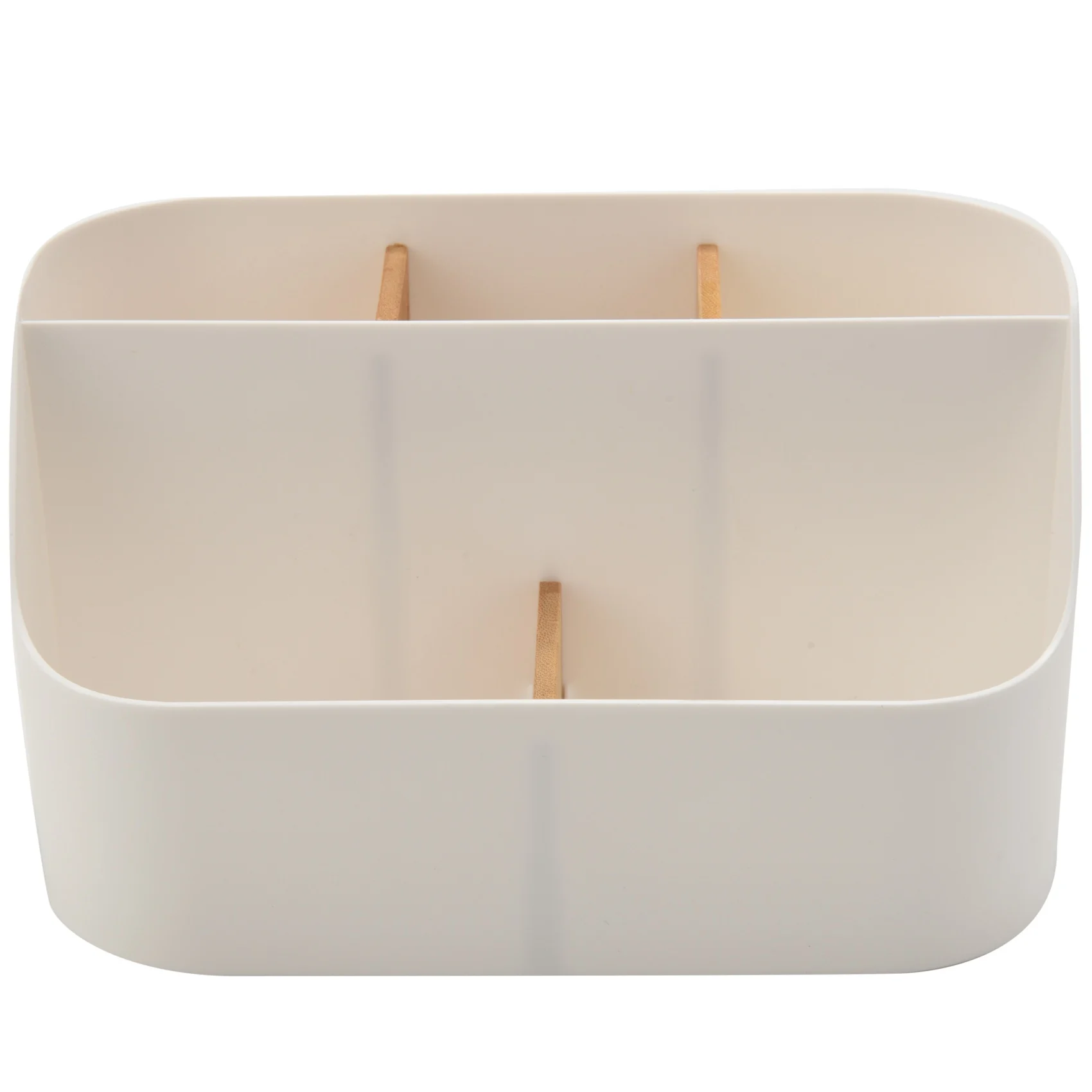 

Desk Organizer Remote Control Holder Makeup Caddy Box for Home & Office