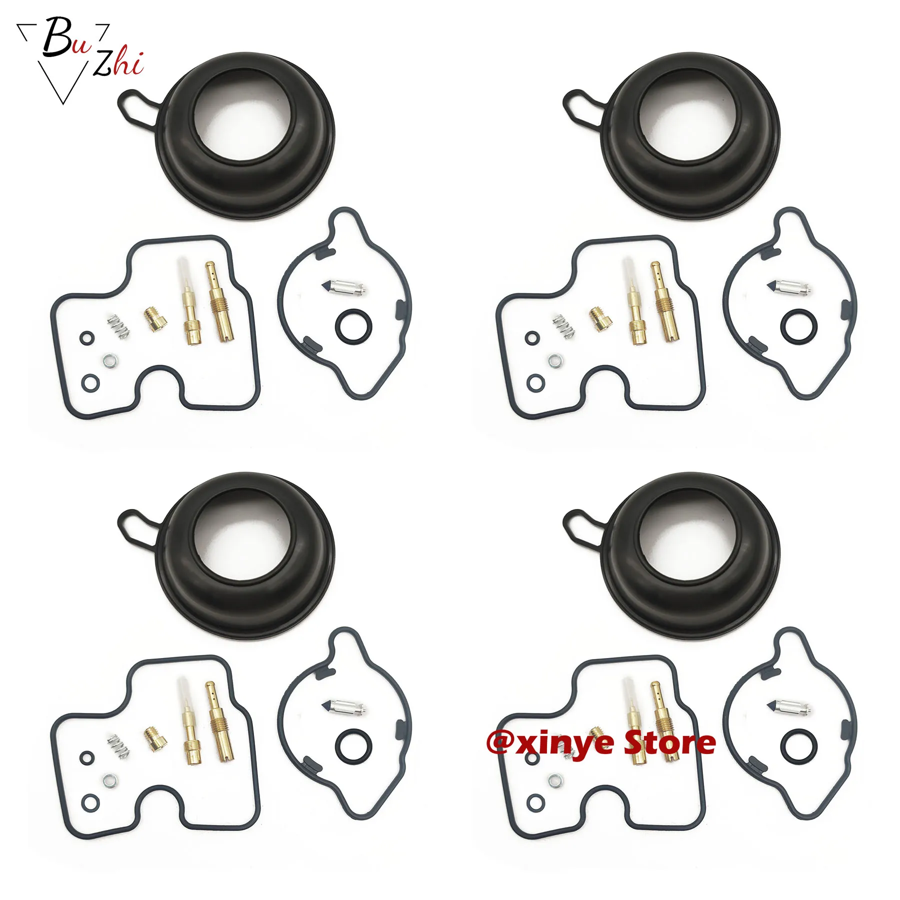 

Ремкомплект карбюратора, плавающая игольная прокладка с вакуумной диафрагмой для Honda CB600F 1998-2006 CB600 CB 600 F 600F