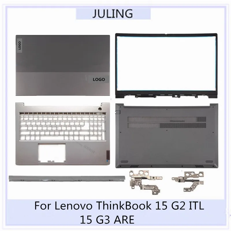 

For Lenovo ThinkBook 15 G2 ITL 15 G3 ARE Laptop Top Case LCD Back Cover/Front Bezel/Palmrest/Bottom Case/Hinges Cover