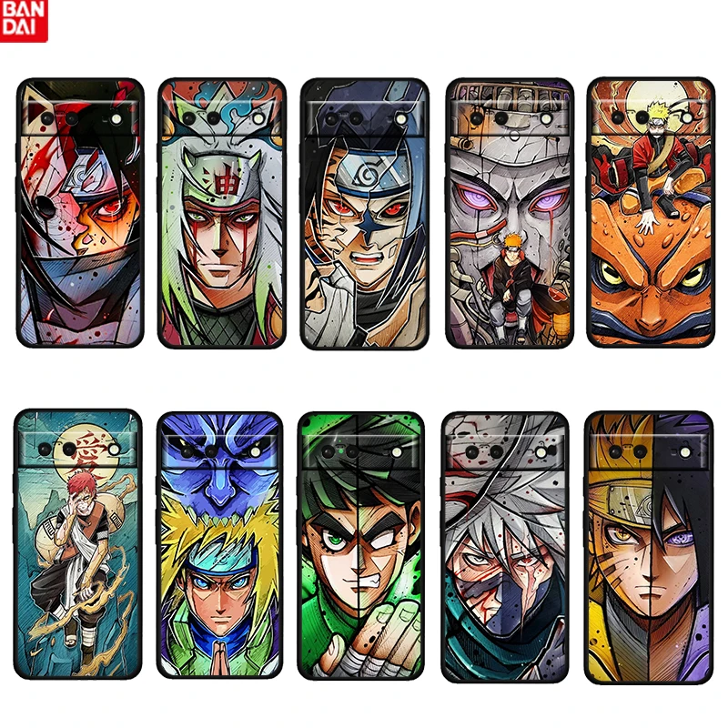 Противоударный чехол в стиле аниме для смартфона Google Pixel 6 6A 5 4 5A 4A XL |