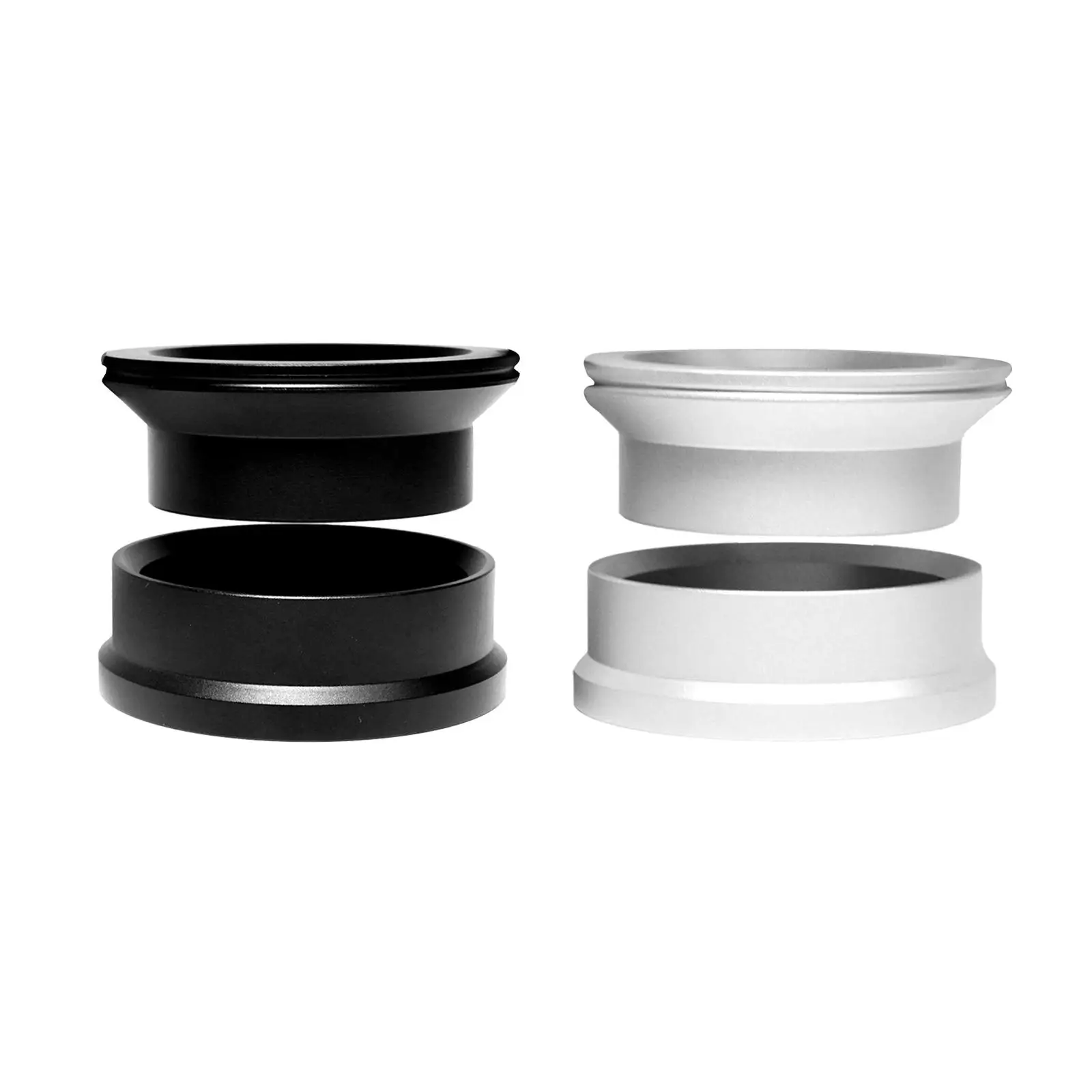 

Aluminum Alloy Espresso Dosing Funnel Tamper Coffee Dosing Cup Hands Free Coffee Rings for Espresso Machine Portafilter