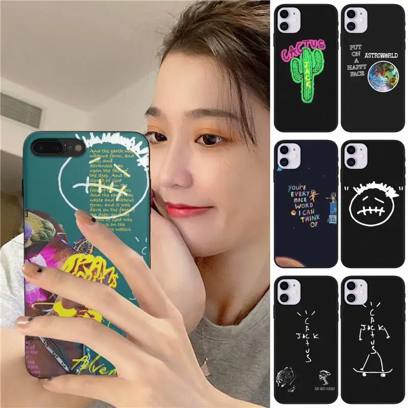 

Cactus Jack Travis Scott Hiphop Phone Case fundas shell cover for Xiaomi 8 9 note10 for Redmi 8 note9 4G