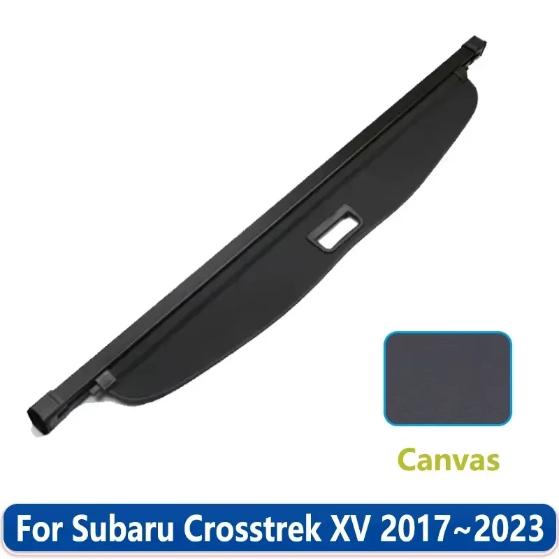 

Крышка багажника автомобиля для Subaru Crosstrek GT XV 2017-2023 2022, занавеска для хранения багажа, задний лоток, автомобильные аксессуары для багажника