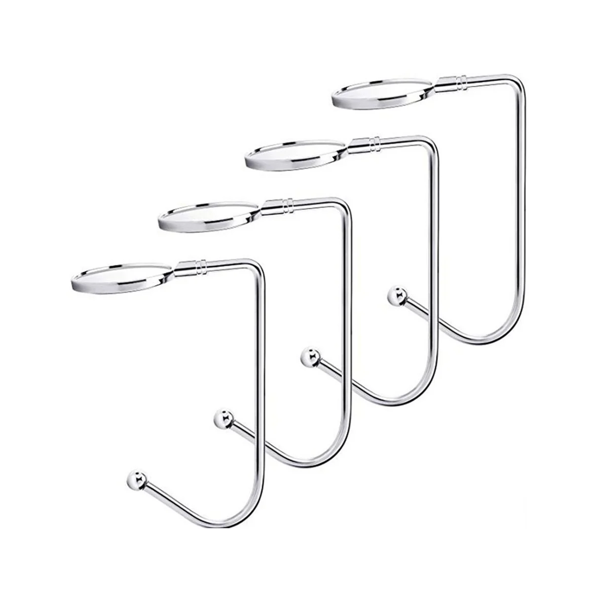 

Metal Hooks Hanger Purse Hanger Xmas Stocking Hangers Christmas Safety Hanger Grip for Christmas Party