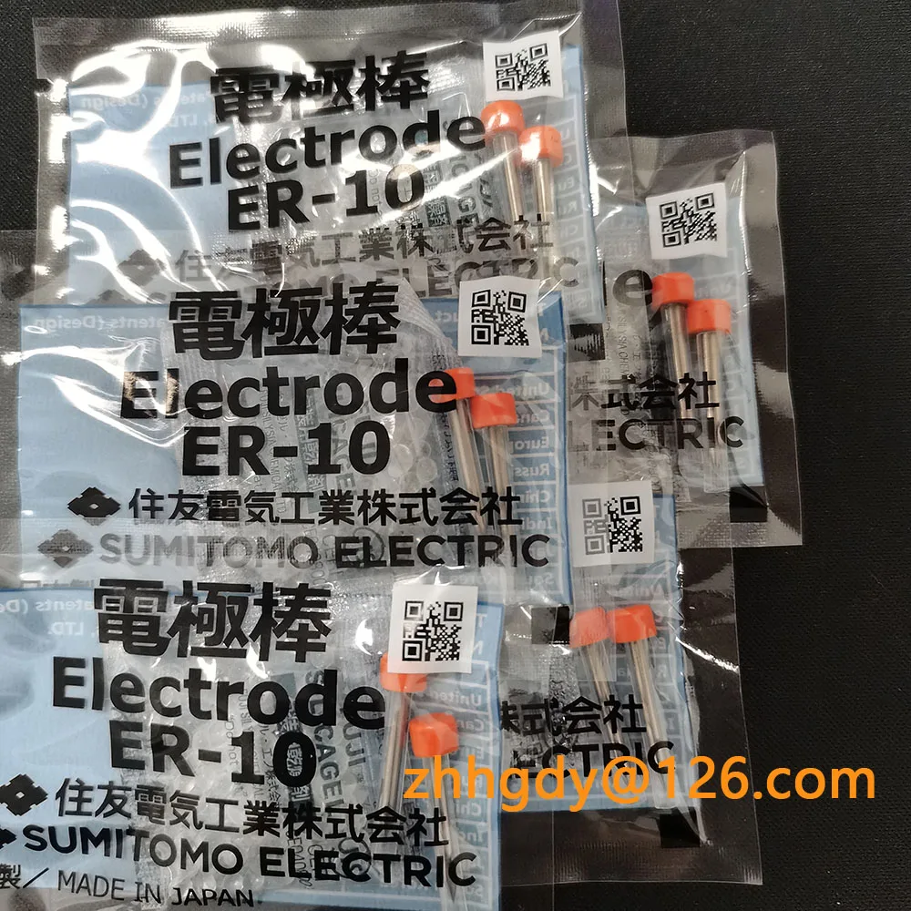 5 pairsER-10 Electrode Sumitomo T-39 Type-66 T-81C 82C Z1C 71C TYPE-81M12 T-400/600CFiberFusionSplicerWeldingElectrodesRod ER-10