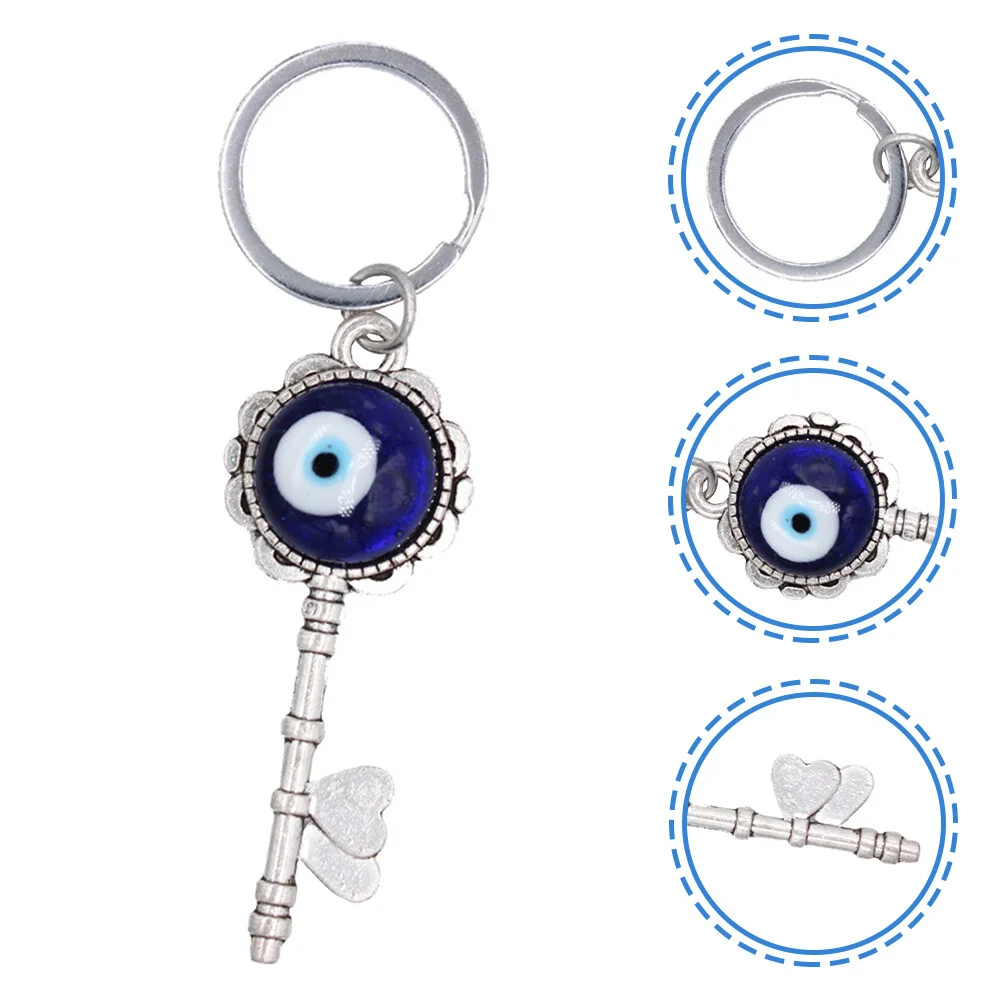 

Devil's Eye Pendant Key Chain Decoration Car Hanging Ornament Blue Eyes Keyring Keychain