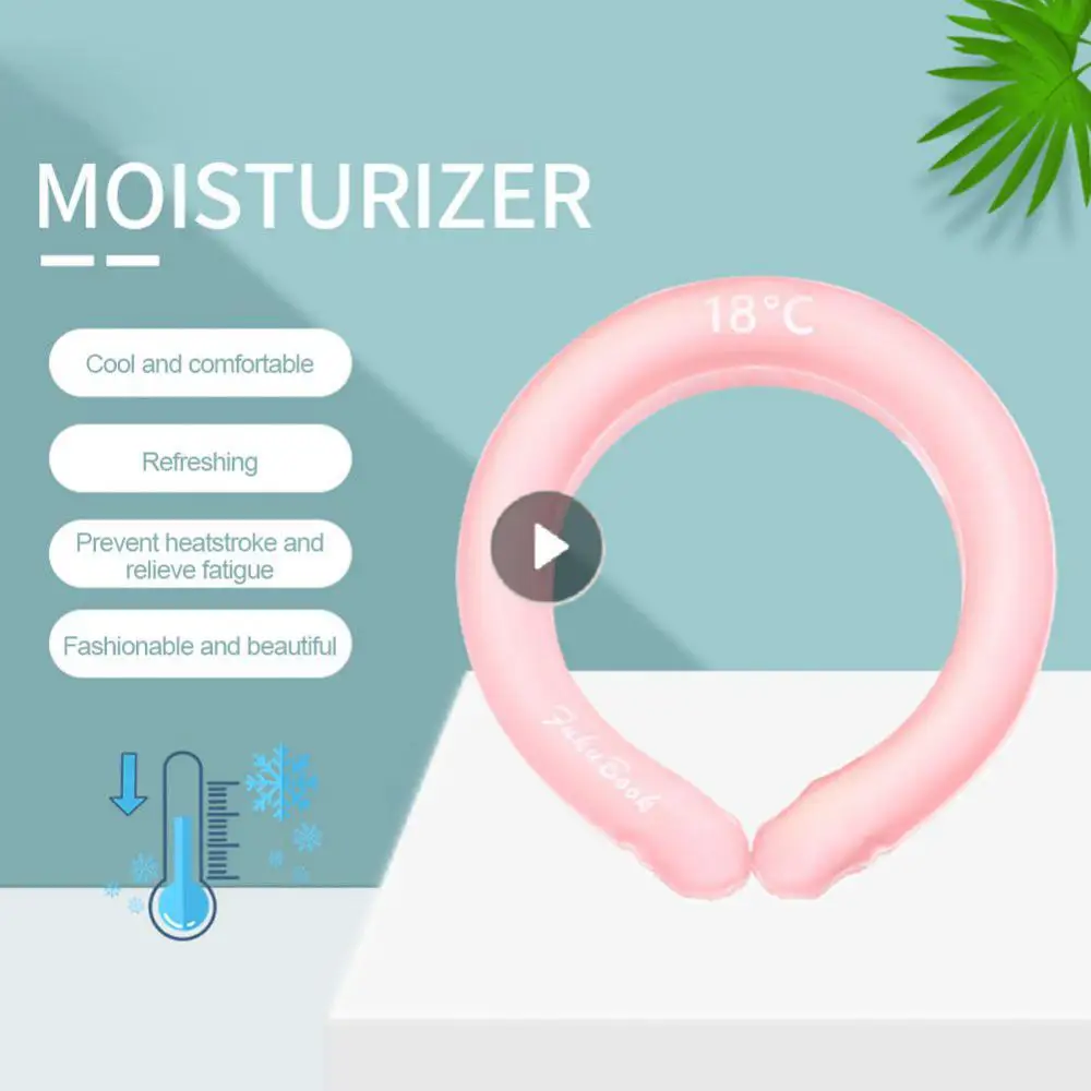 

Icy Cooling Neck Tube Reusable Neck Cooler Neck Wearable Gel Ice Pack Wrap Neck Gel Ice Cushion Outdoor Home Summer Tools