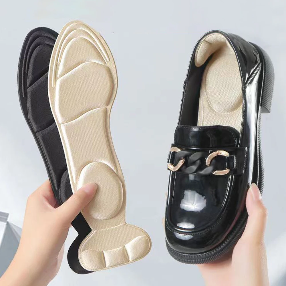 Memory Foam Insoles for Shoes Women High Heels Inserts Plantar Fasciitis Pain Relief Comfort Breathable Foot Massage Shoe Pads