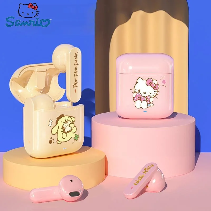 

Беспроводные Bluetooth-наушники Sanrio с рисунком Hello Kitty Cinnamoroll