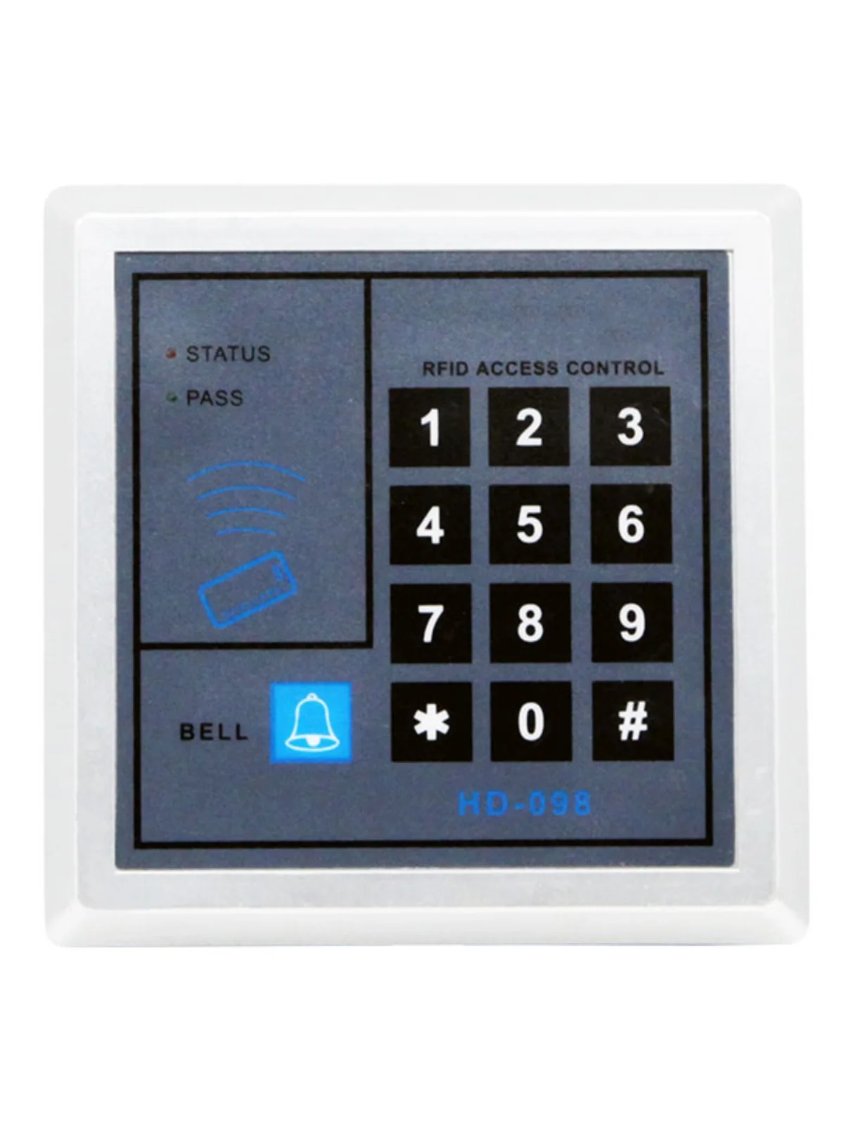 Устройство для контроля доступа с паролем и считывателем карт