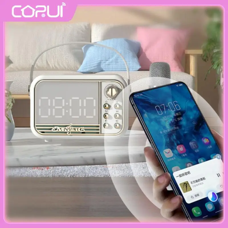 

3d Stereo Surround Loudspeaker Box Creative Bass Speaker High Sound Quality 2023 Portable Loud Subwoofer For All Phone Voice Box