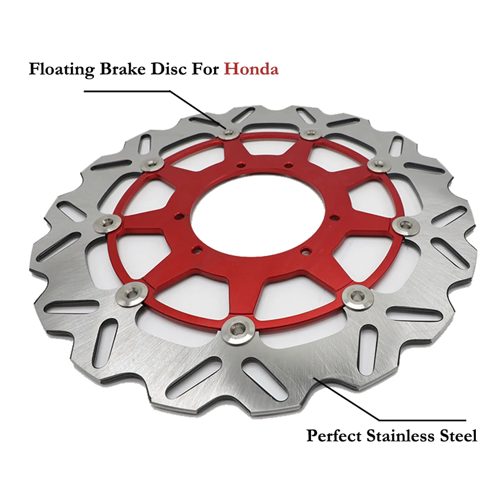 

Motorcycle 320MM Floating Brake Disc Rotor Plate For HONDA CR 125 R CRF 250 450R CRF 250X 450X Supermoto Dirt Pit Bike MX Racing