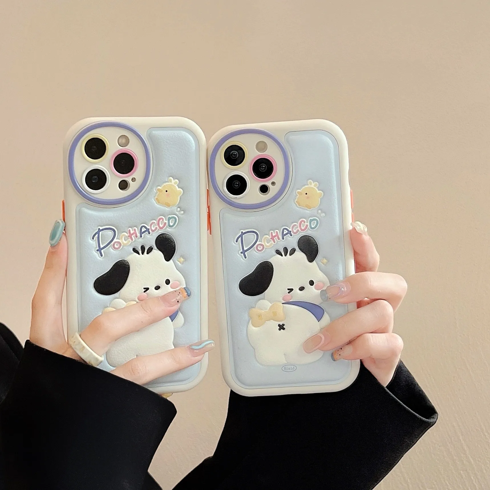 

Милые Мультяшные роскошные чехлы для телефонов Sanrio понравико Cortex для iPhone 14 13 12 11 Pro Max XR XS MAX X Мягкая задняя крышка Y2k подарки для девочек