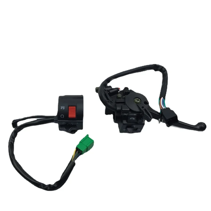 1 комплект для JS125-28/28B/28A аксессуары мотоциклов Mu ветер/зеленый лев ручка