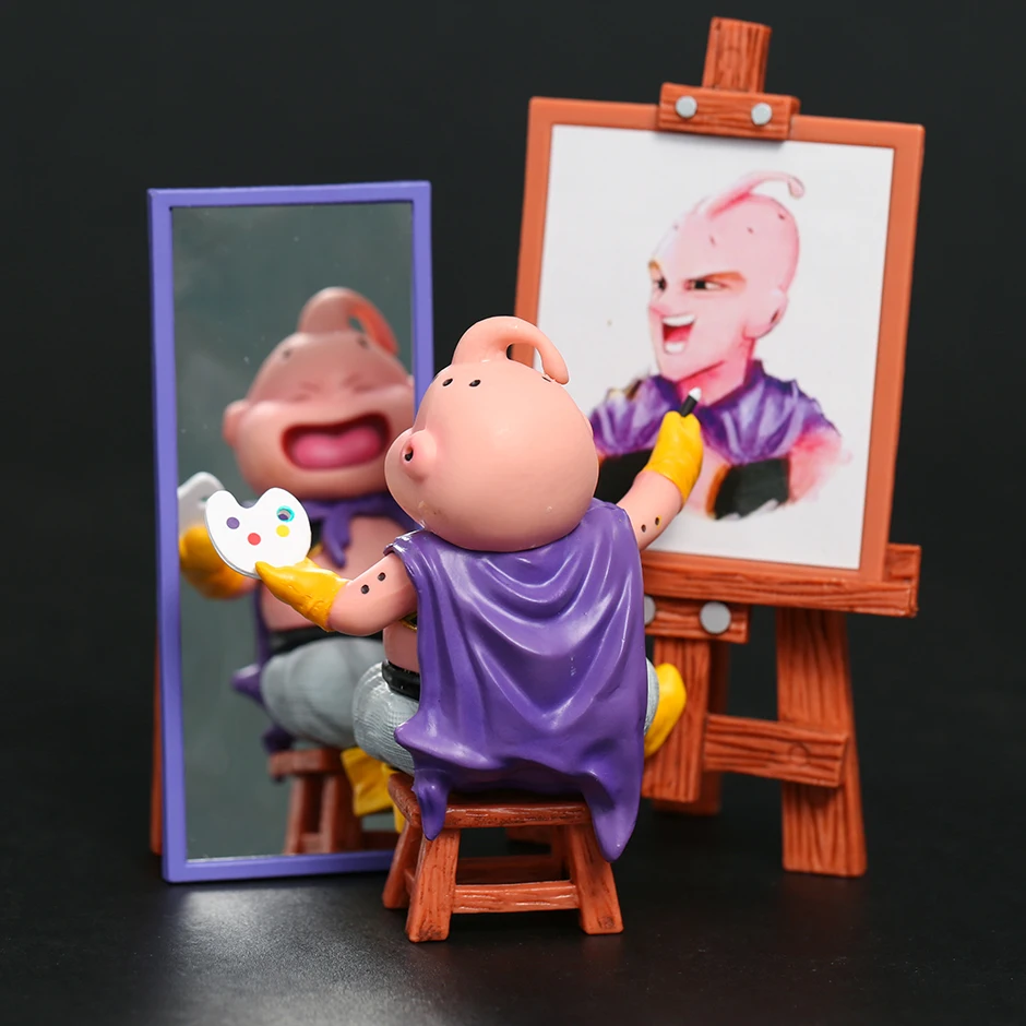 

Dragon Ball Painting Majin Buu PVC Figurine Collectible Model Figure Anime Toy