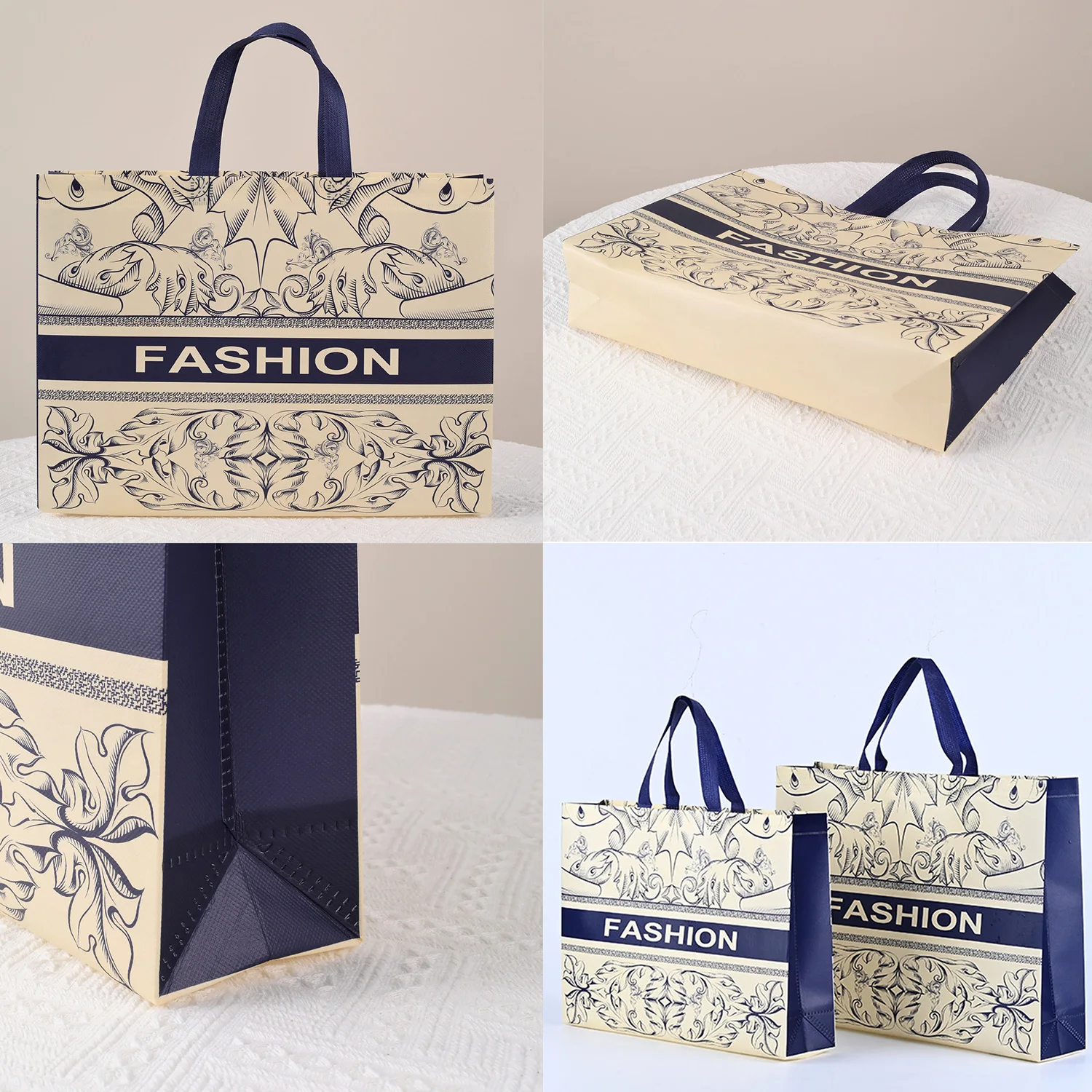 Сумка-тоут женская из нетканого материала