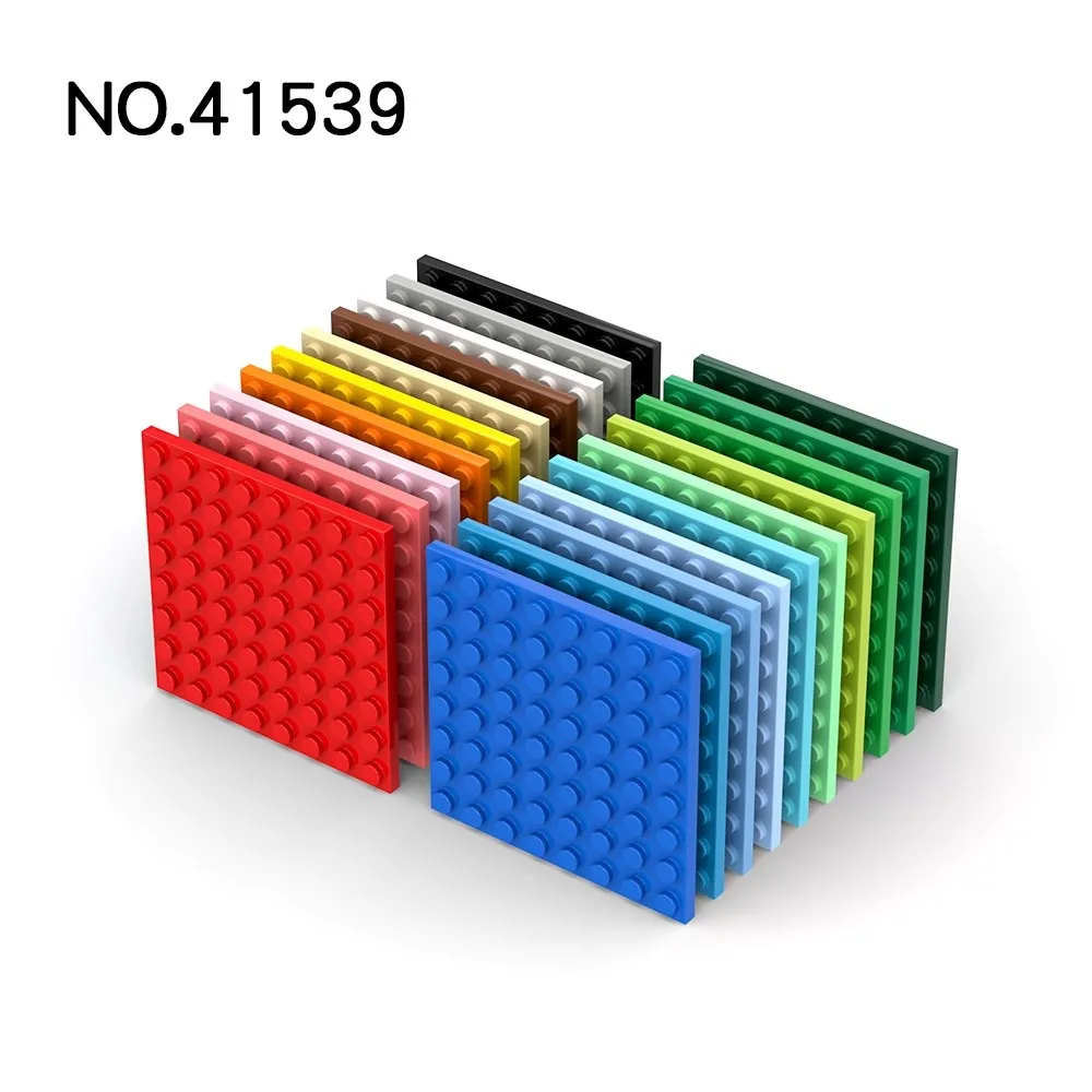 20 шт. детали MOC 41539 42534 пластина 8x8 Совместимые Кирпичи сборные строительные блоки