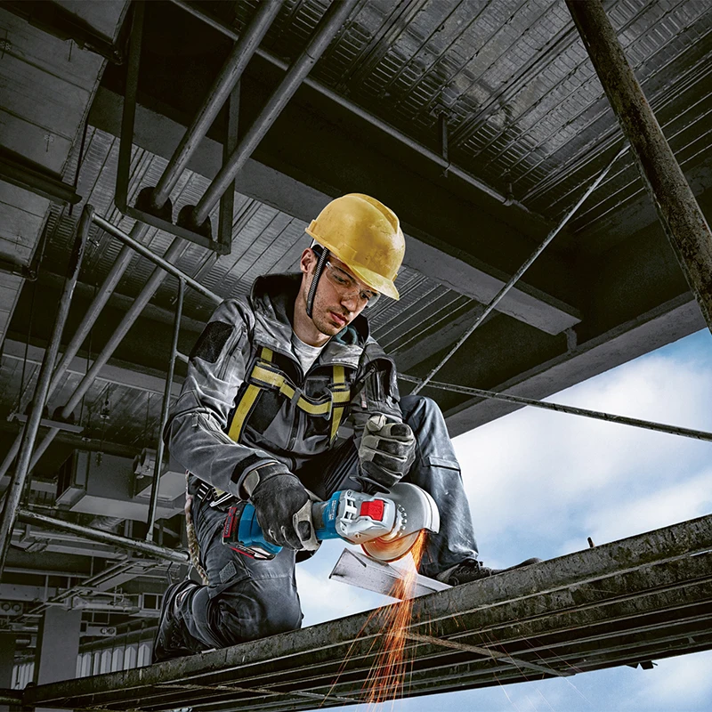BOSCH GWS180-LI 18 в бесщеточная угловая шлифовальная машина аккумуляторная портативная
