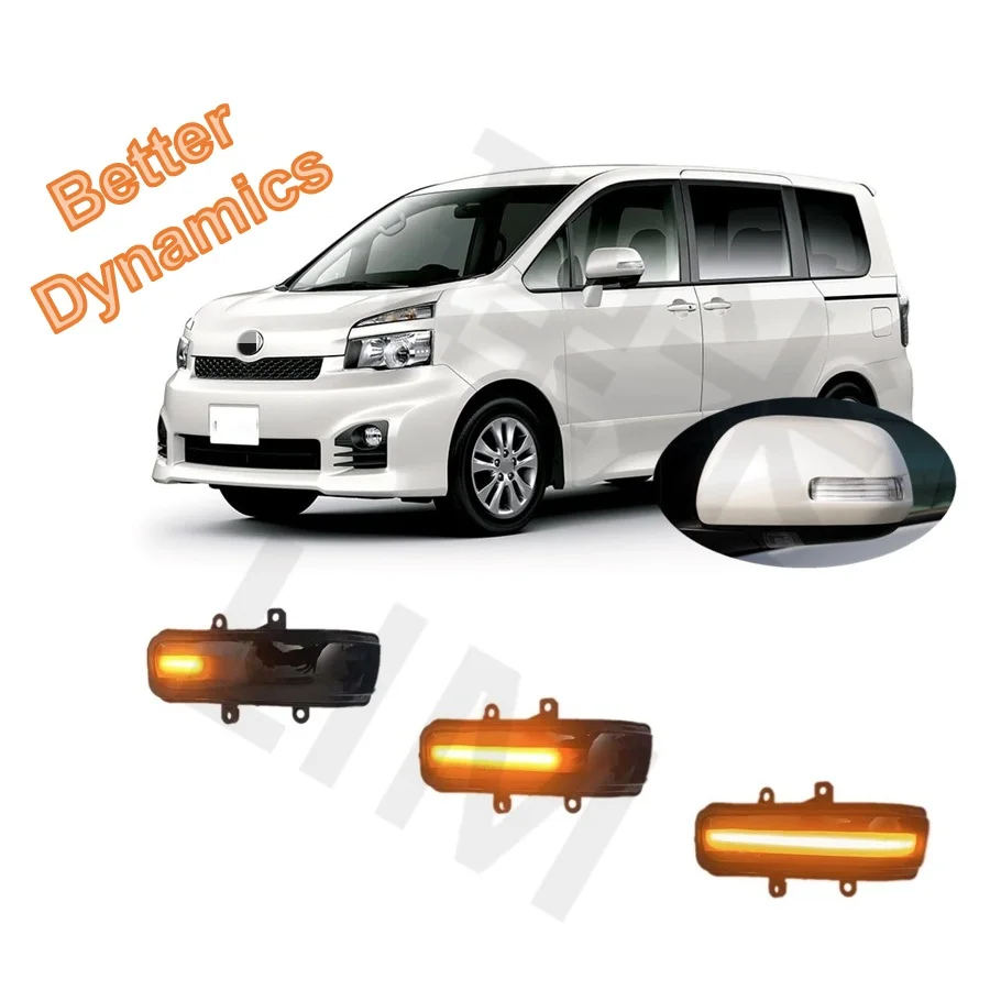 Для Toyota NOAH VOXY ESQUIRE ZRR70 ZRR75 2007 2008 2009 2010 2011 2012 2013 динамическое светодиодное