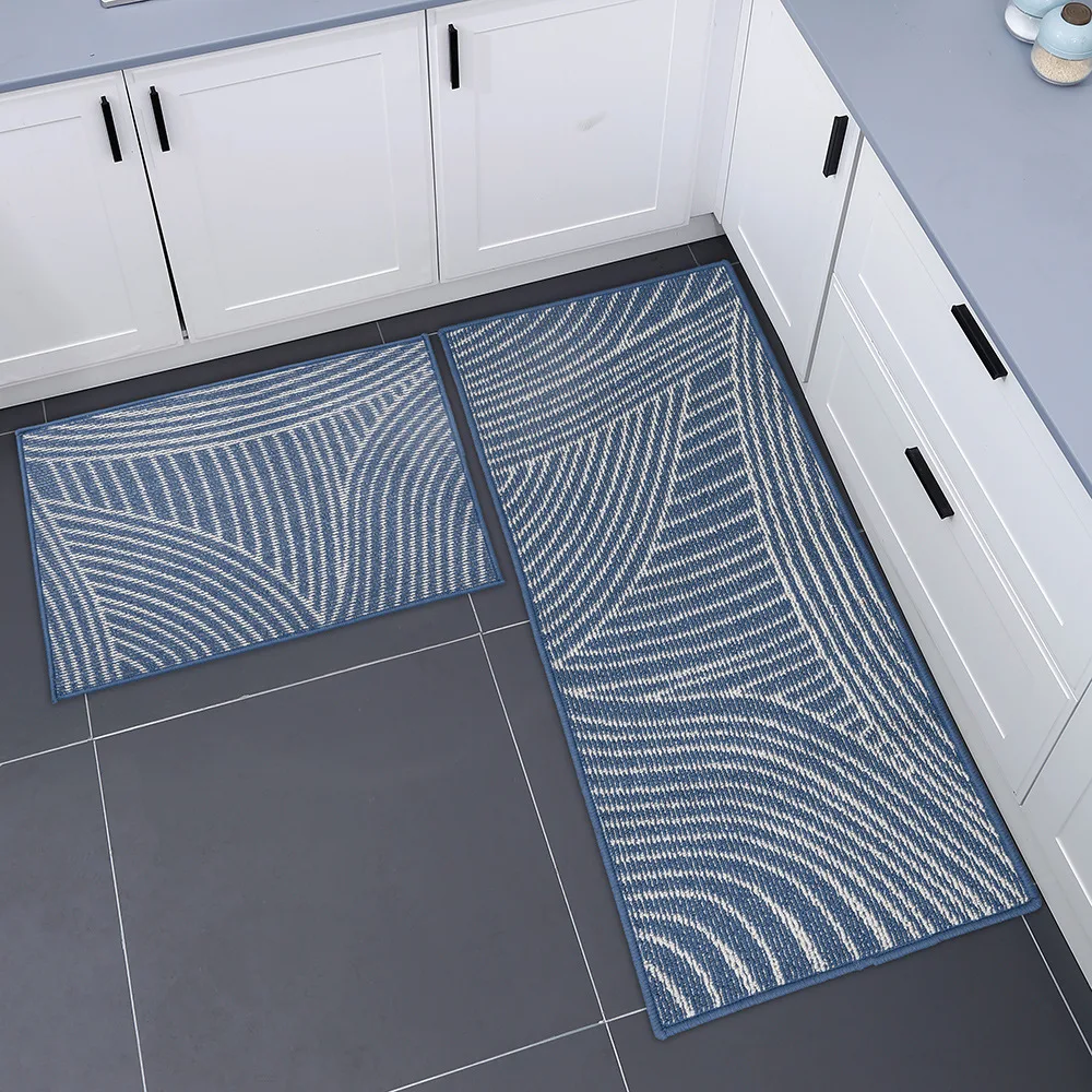 

Geometric Entry Floor Mat Carpet Modern Living Room Decor Kitchen Bedroom Bedside Window Mat Anti-slip Blanket Soft Cushion