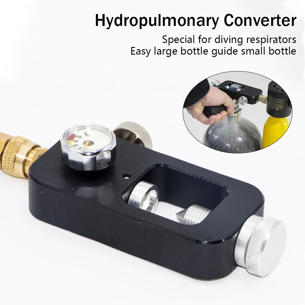 Адаптер для резервуара Акваланга с клапаном 4500 фунтов на квадратный дюйм PCP