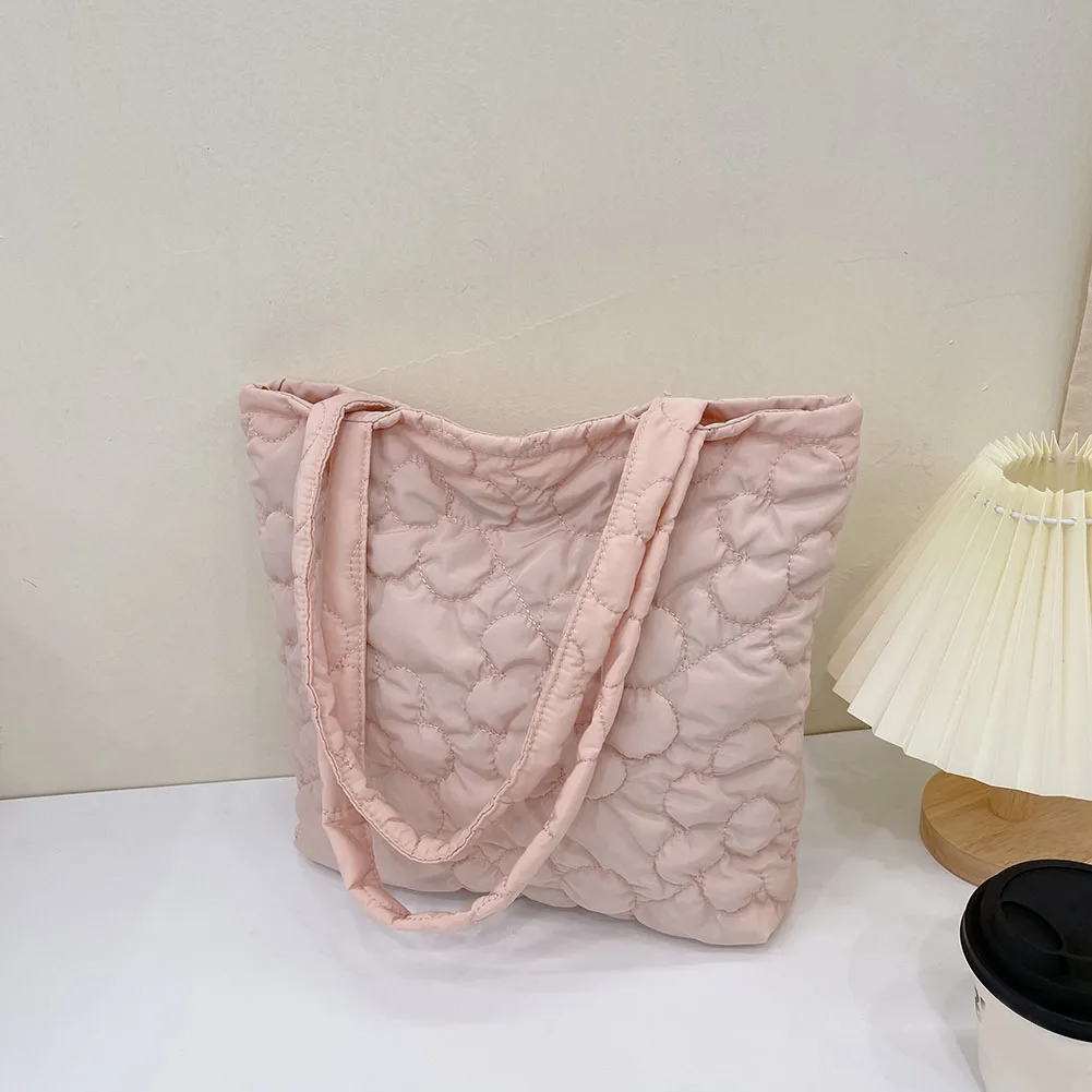 

Fashion Shoulder Handbags Rhombus Pattern Quilted Shoulder Underarm Bag Tote Solid Large Capacity Designer Women Crossbody Bag