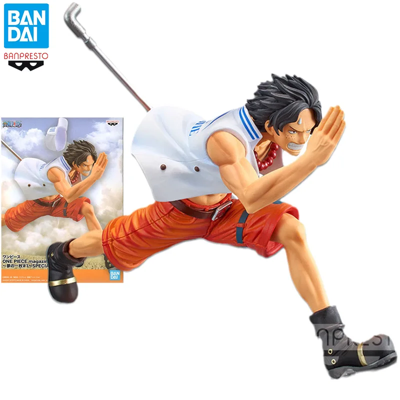 

Аниме One Piece журнал фигурка Portgas · D · Ace специальный цвет МОРСКАЯ ФОРМА экшн-фигурка Коллекционная модель кукла игрушка Дети Рождественский п...