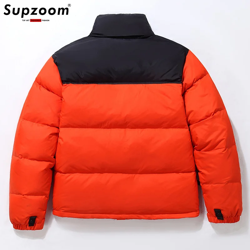 Arrival 2023 New Brand Clothing Casual Zipper Top Fashion Male And Female Winter Patchwork Men Coat Warm Down Jacket