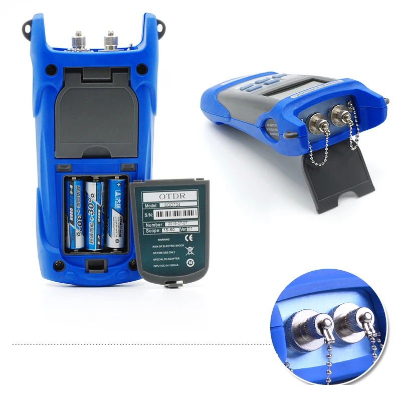 Handheld Simple OTDR 60km Optical Fiber Ranger 1310/1550nm FTTH SM Mini OTDR Optical Cable Breakpoint Locator Fiber Ranger with