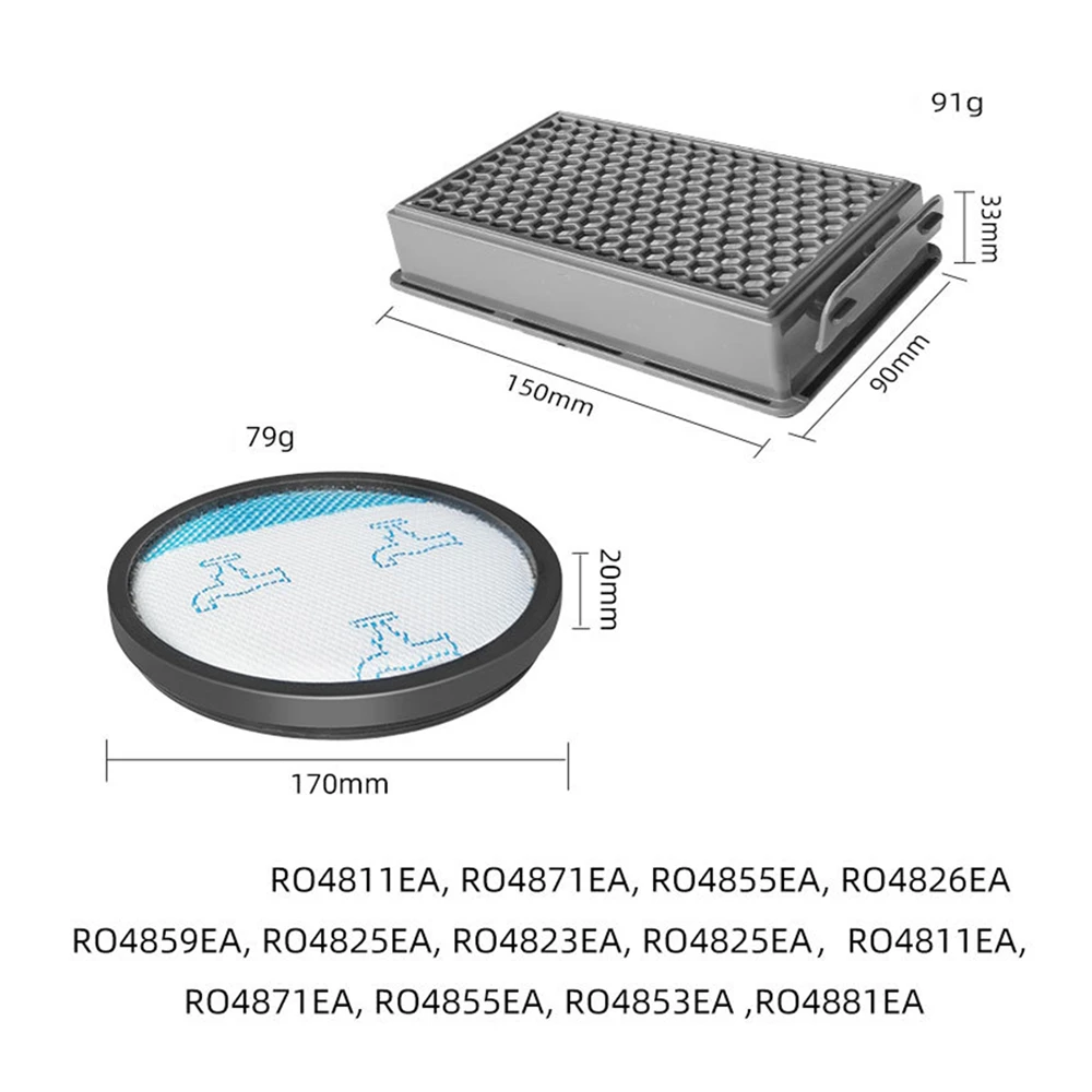 

Фильтр для пылесоса Rowenta RO4811EA RO4871EA RO4855EA HEPA