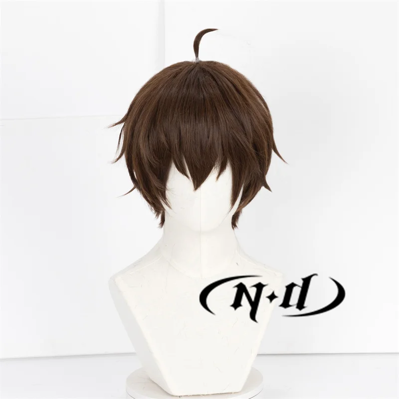 Togashi Yuuta Косплей Парик Короткий Каштановый Аниме Chuunibyou Demo Koi Ga Shitai Хэллоуин