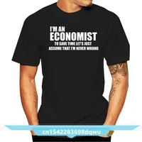 funny economist t shirt mba student economist economy economics sweater cotton tshirt men summer fashion t shirt euro size