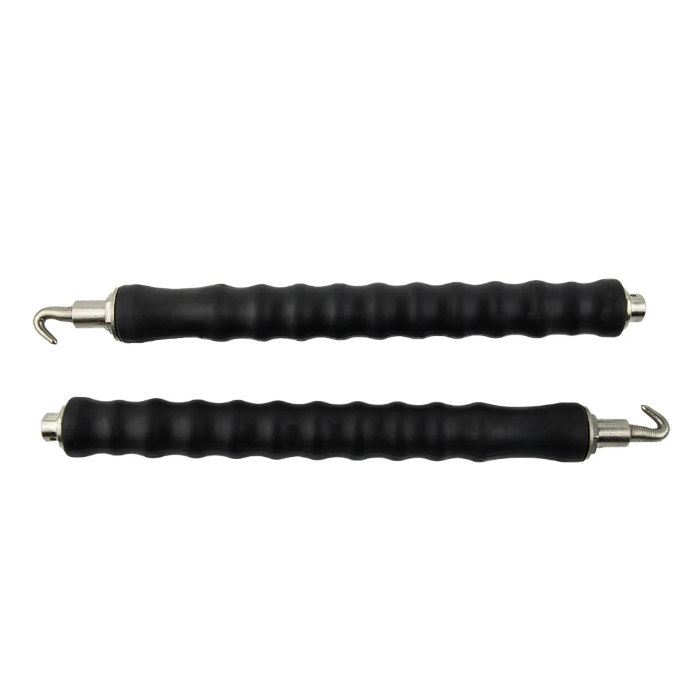 

2 Pcs Semi-automatic Steel Bar Twister Knotting Hook Winding Tools Automatic Steel Bar Tie For Construction Steel Bar 260 * 27mm