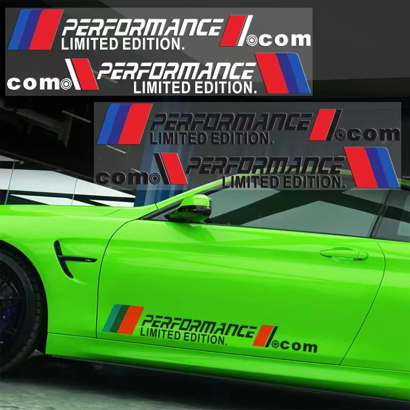 

Car Door Side Stripes Skirt Stickers For BMW M 1 3 4 5 6 7 M3 M5 M6 x1 x3 E46 E90 E60 E70 DIY Decals Car Tuning Car Accessories