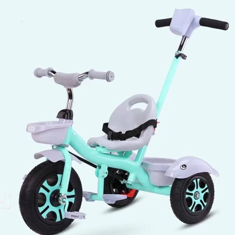 

Baby Stroller Pedal Tricycle Three Wheel Balance Bike Trolley Children Folding Bicycle Kids Bikes For 1-6 Years Old