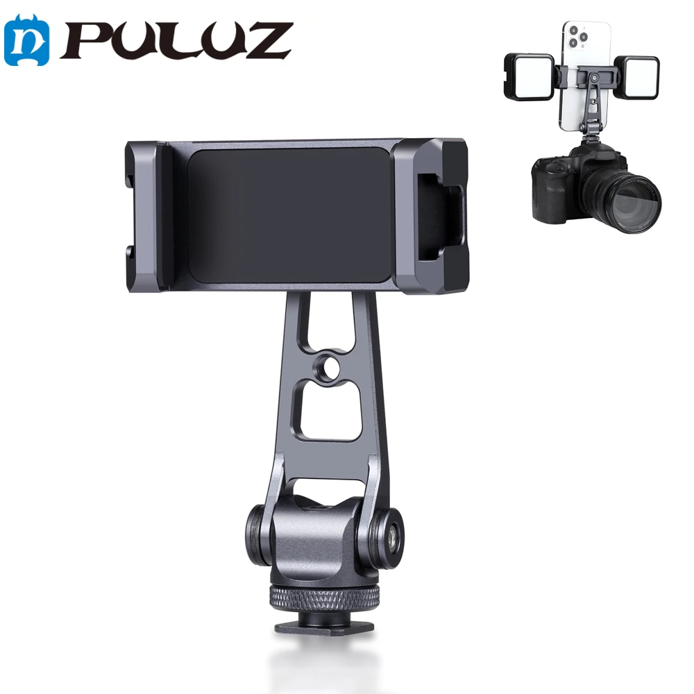 

Clamp Holder Bracket Z-axis 360 Rotation Cold Shoes Aluminum Alloy Phone