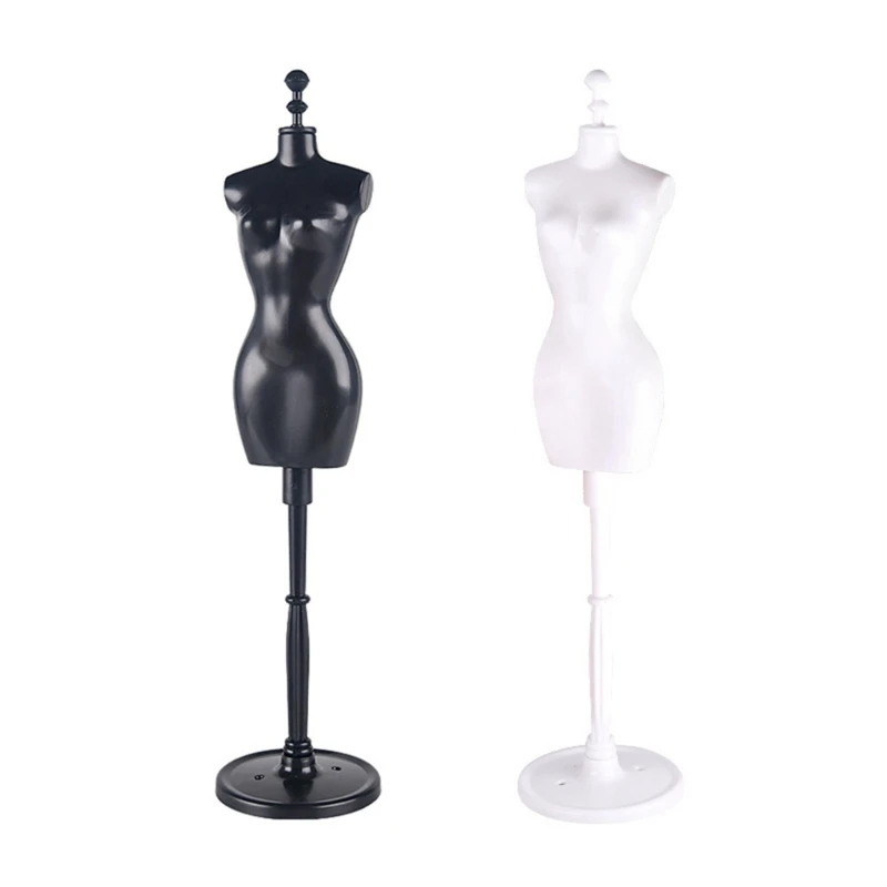 

E0BF Rack Dress Models Plastic Material for Dresses and Model Clothing