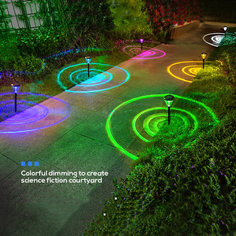 

Bright Solar Pathway Light 1-2 PCS Waterproof Fairy Garland Solar LED Lamp Decoration for Party Garden Christmas Wedding Yard