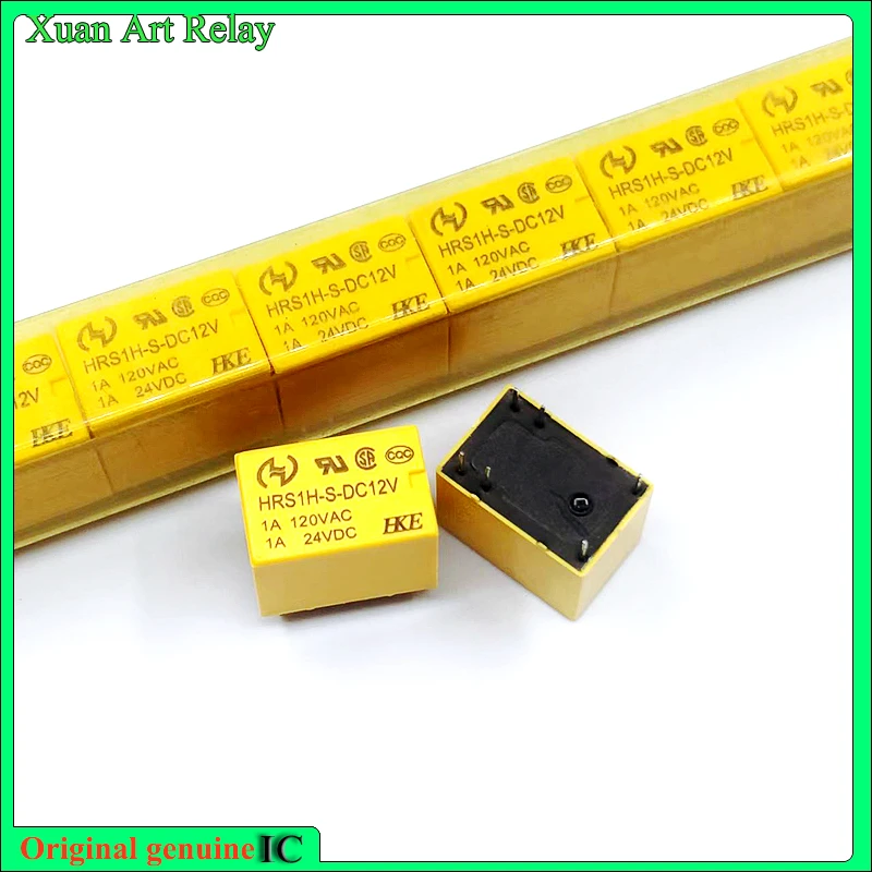 10 шт./лот 100% оригинальное реле: Φ 1A 120VAC 6 контактов