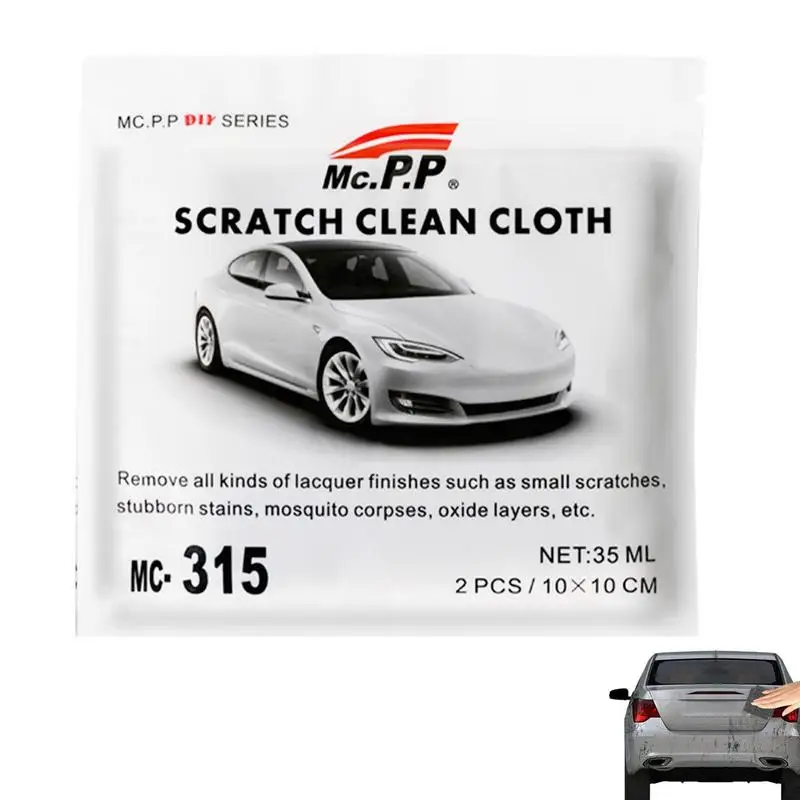 

Car Scratch Repair Cloth 2Pcs Multi-function Magic Cloth Scratch Remover Scratch Repair Cloth For Car Paint Scratch Repair