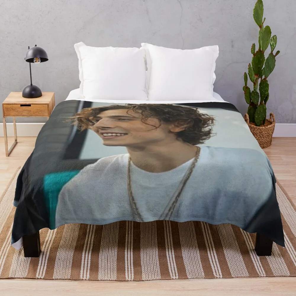 

Timothe Chalamet Throw Blanket Flannels