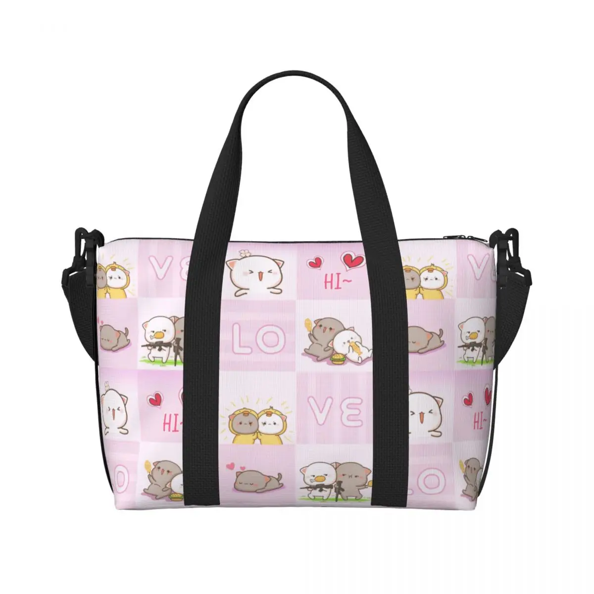 Женская большая сумка персикового цвета и гомы на заказ вместительная дорожная