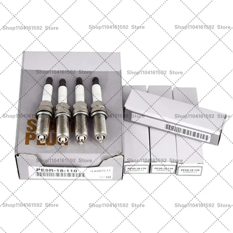 

4/6 шт. иридиевые свечи зажигания PE5R-18-110 ILKAR7L11 для Mazda CX-3 CX-5 MX-5 3 6 2.0L 2.5L PE5R18110 автомобильные свечи