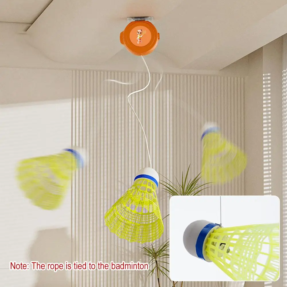 Регулируемый учебный Волан для бадминтона M9V0 портативный робот тренировок