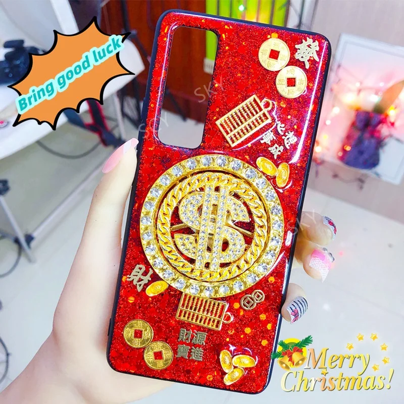 

Christmas exclusive lucky mobile phone case, it is said to bring you good luck!Ask online customer service what style and model